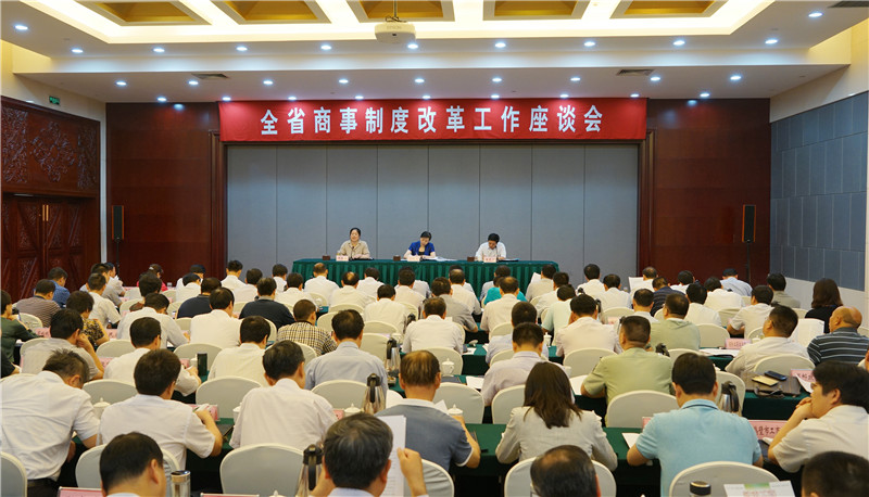 河南省政府召開全省商事制度改革工作座談會(huì)