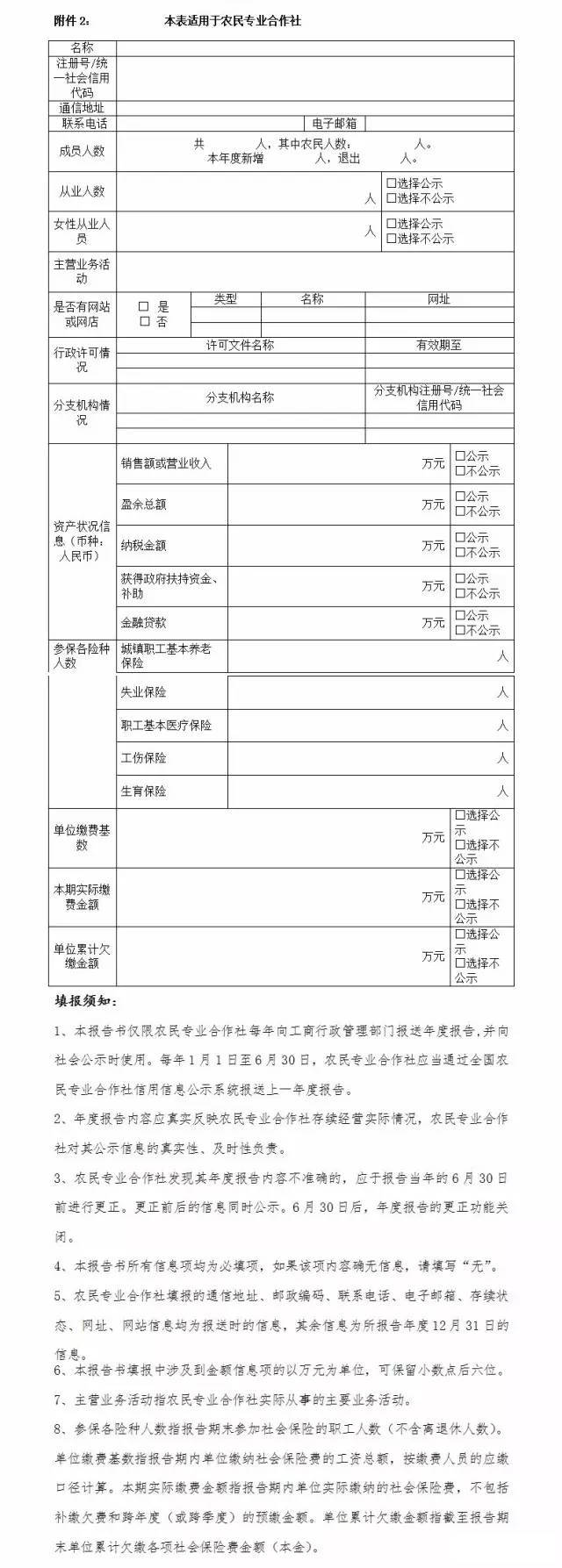 工商企監(jiān)字〔2016〕247號《工商總局關(guān)于做好2016年度年報公示工作的通知》（全文）2